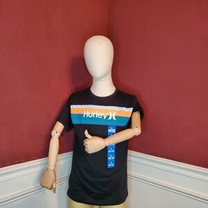 Hurley Boy's T-Shirt | Front Hit Only | Color: Blue | Size: L (10/12) | RRR…